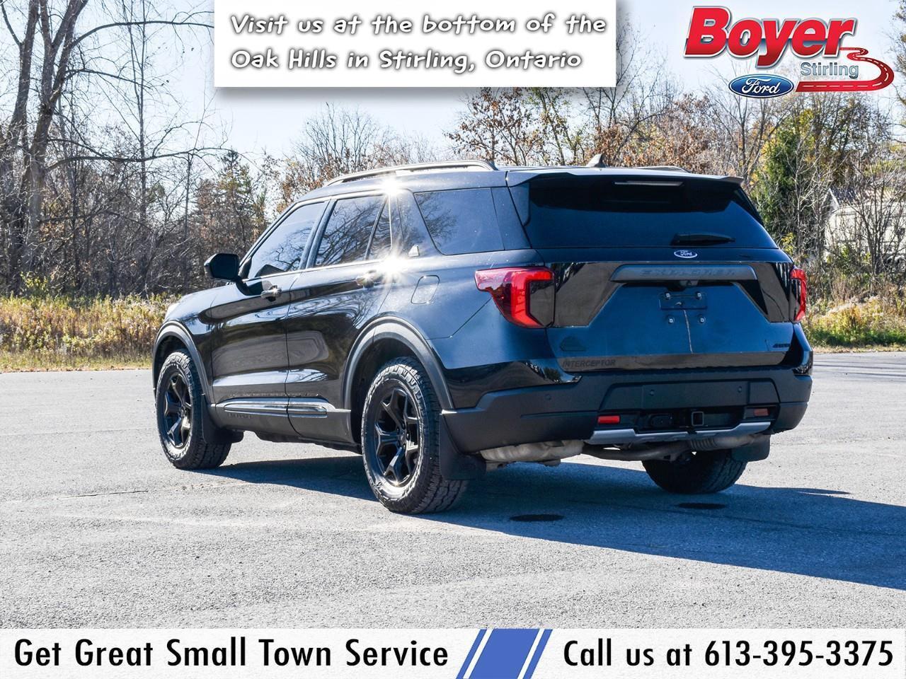 2023 Ford Explorer Timberline LOCAL LEASE RETURN, BLACK ON BLACK! Photo3