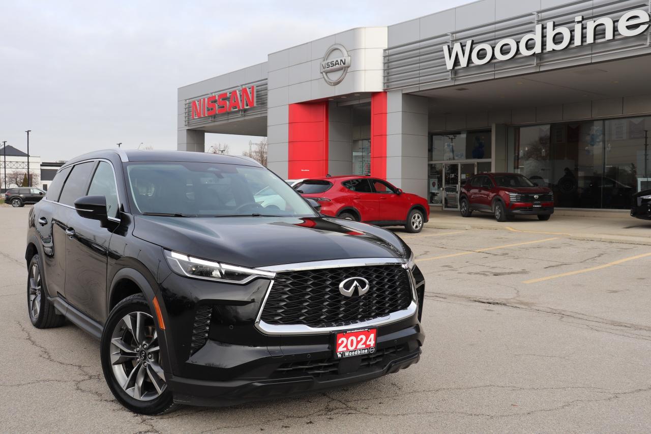 2024 Infiniti QX60 LUXE AWD NO ACCIDENTS LEATHER 7 SEATER REMOTE STRT Photo0