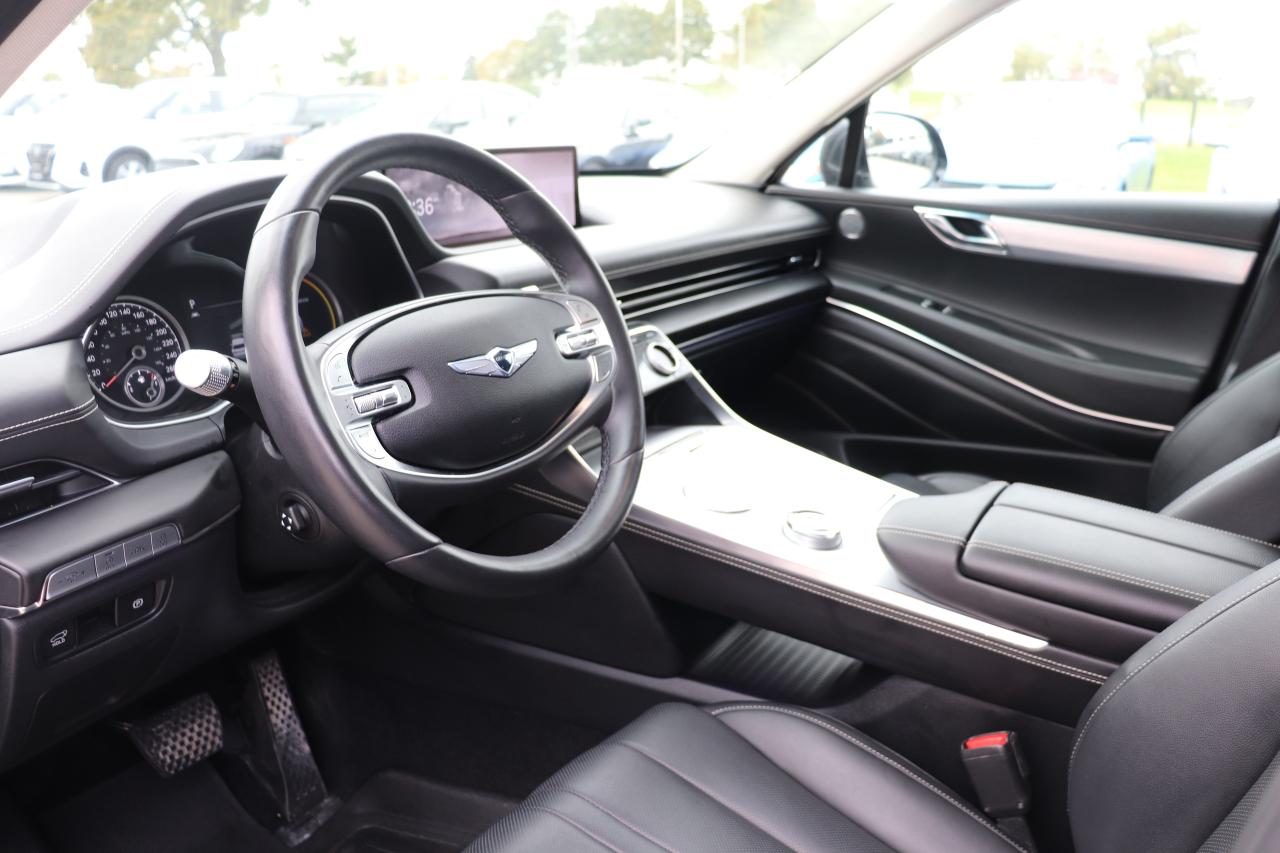 2021 Genesis GV80 2.5T ADVANCED HUD MEMORY+HTD STS CARPLAY B-SPOT Photo