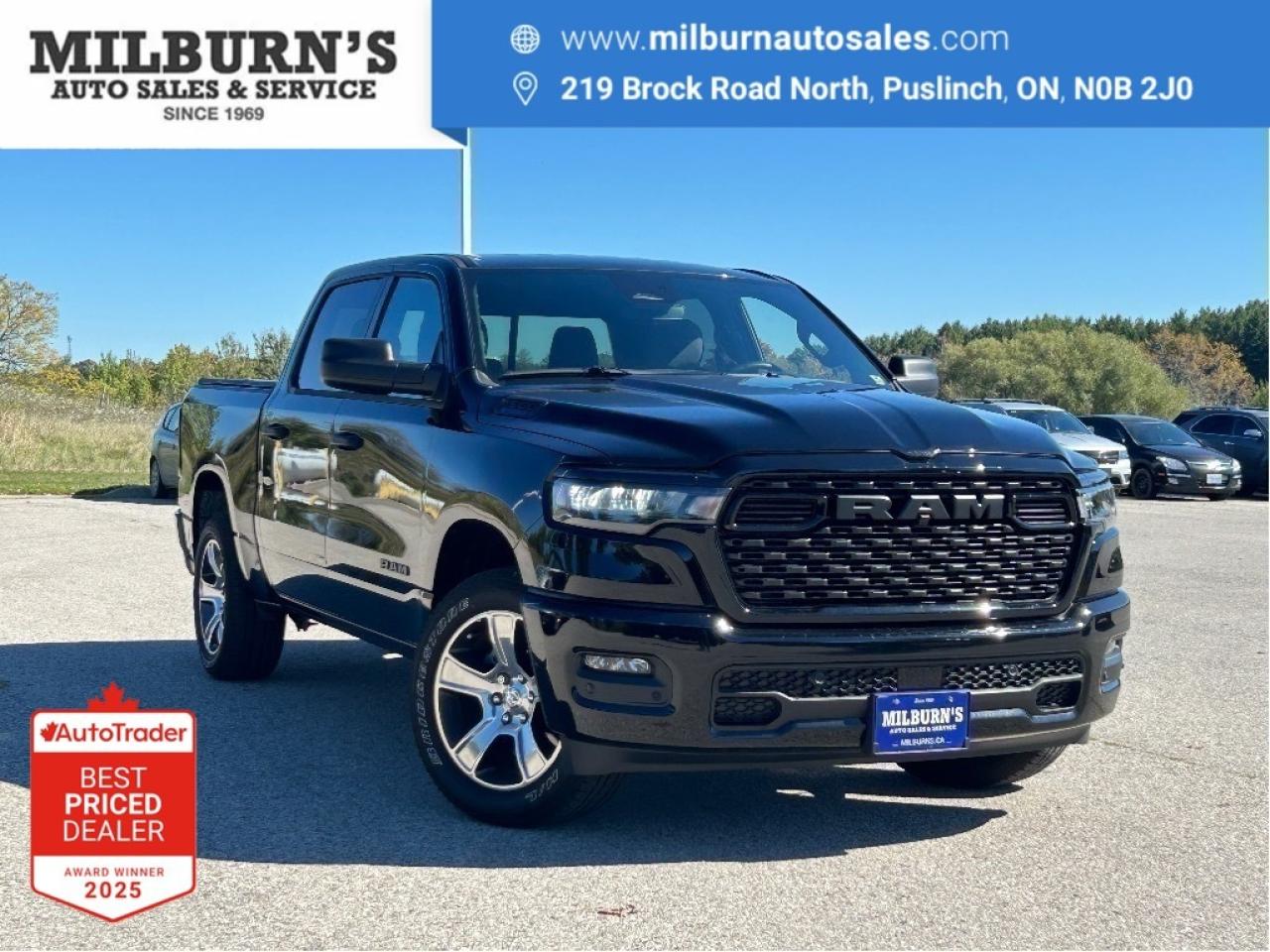 2025 RAM 1500 Tradesman 4x4 Crew Cab   Remote Start   Blind-spot Photo0