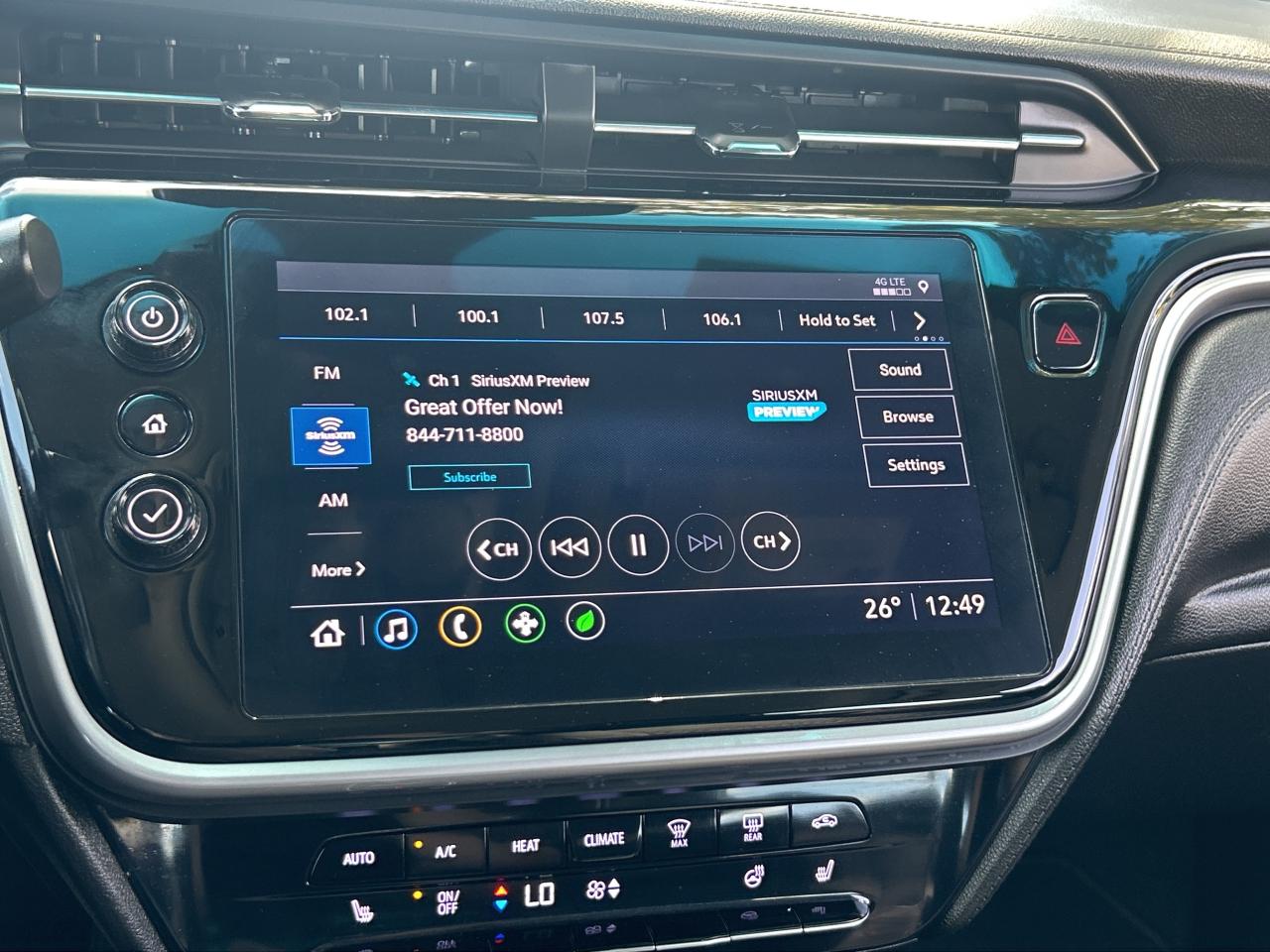 2022 Chevrolet Bolt EV LT   Heated Seats & Steering Wheel   Blind-spot Photo