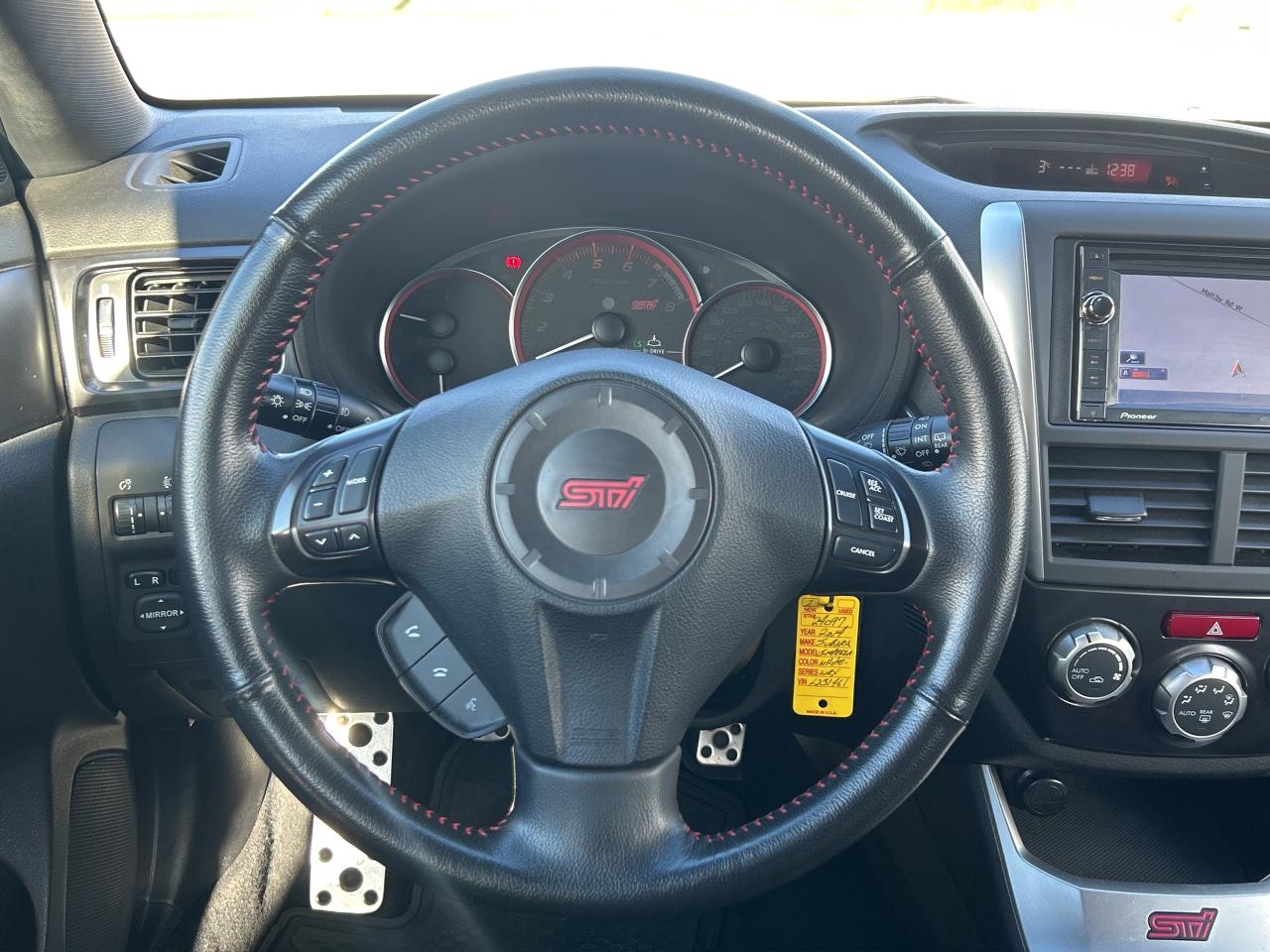 2014 Subaru WRX STI Sport-Tech AWD   Nav.   Sunroof   Heated Seats Photo