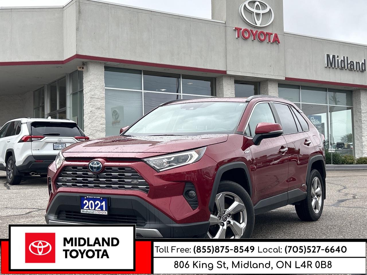 2021 Toyota RAV4 Hybrid Limited   JBL   Navigation   360 Camera Photo