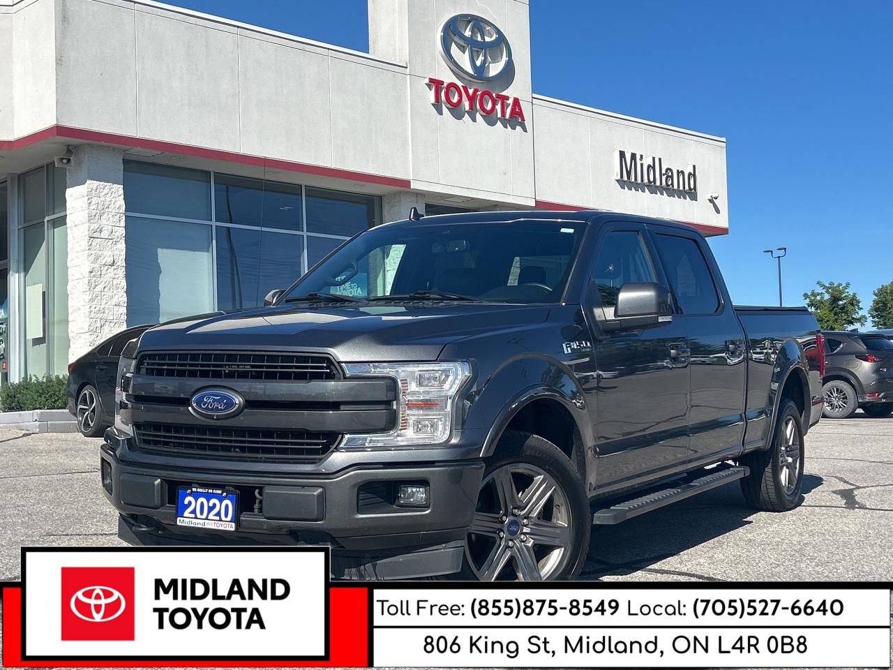 2020 Ford F-150 Lariat   Leather Interior   Power Moonroof Photo0