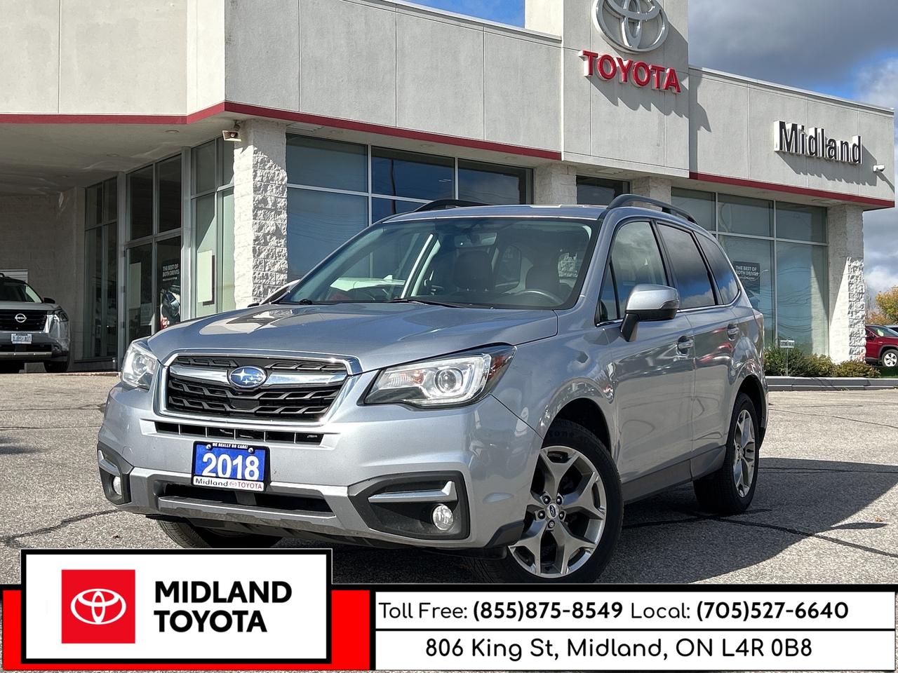 2018 Subaru Forester Limited   Power Moonroof   NO REPORTED ACCIDENTS Photo0