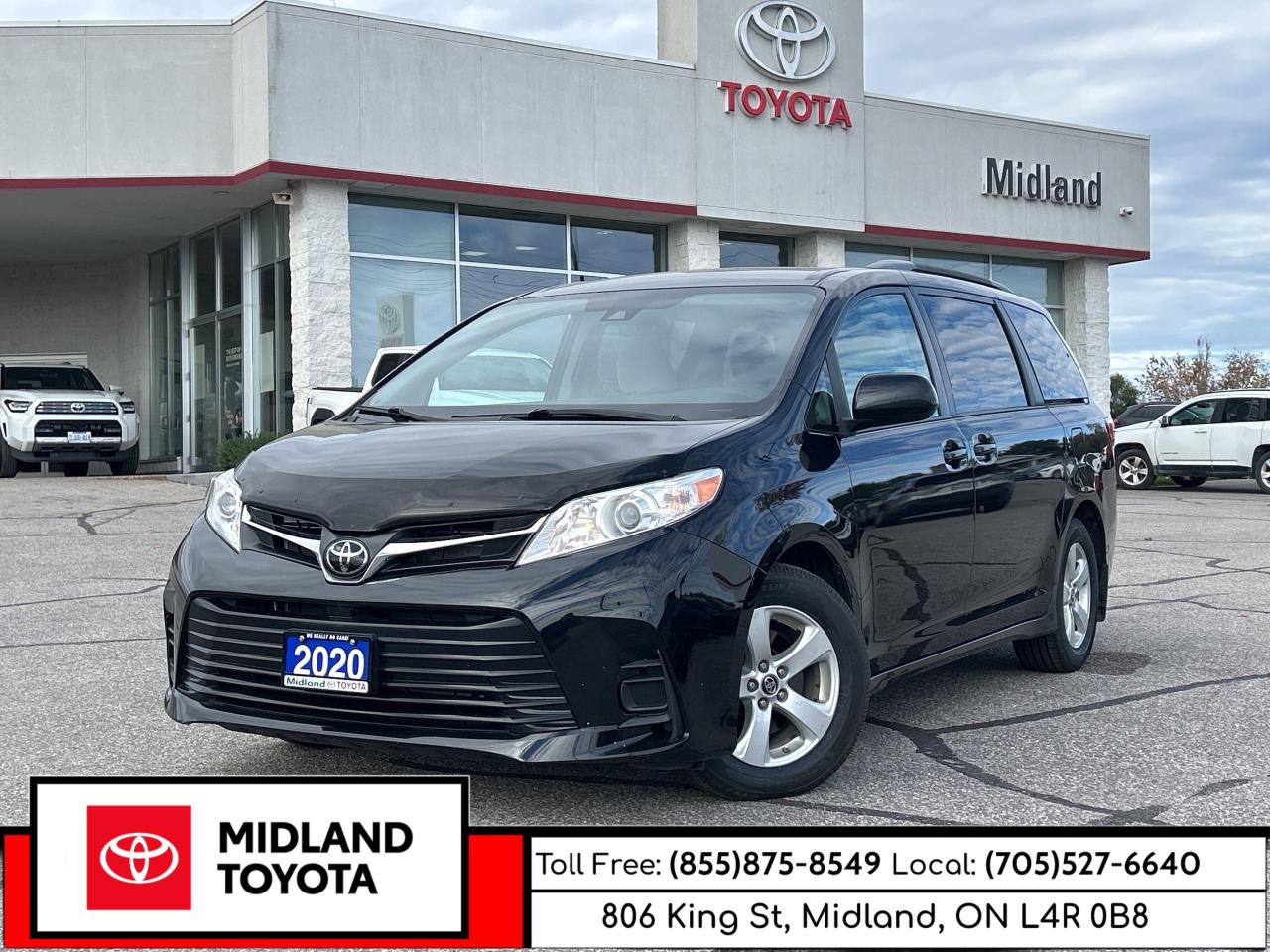 2020 Toyota Sienna LE 8-Passenger FWD   Trailer Hitch   Heated Seats Photo
