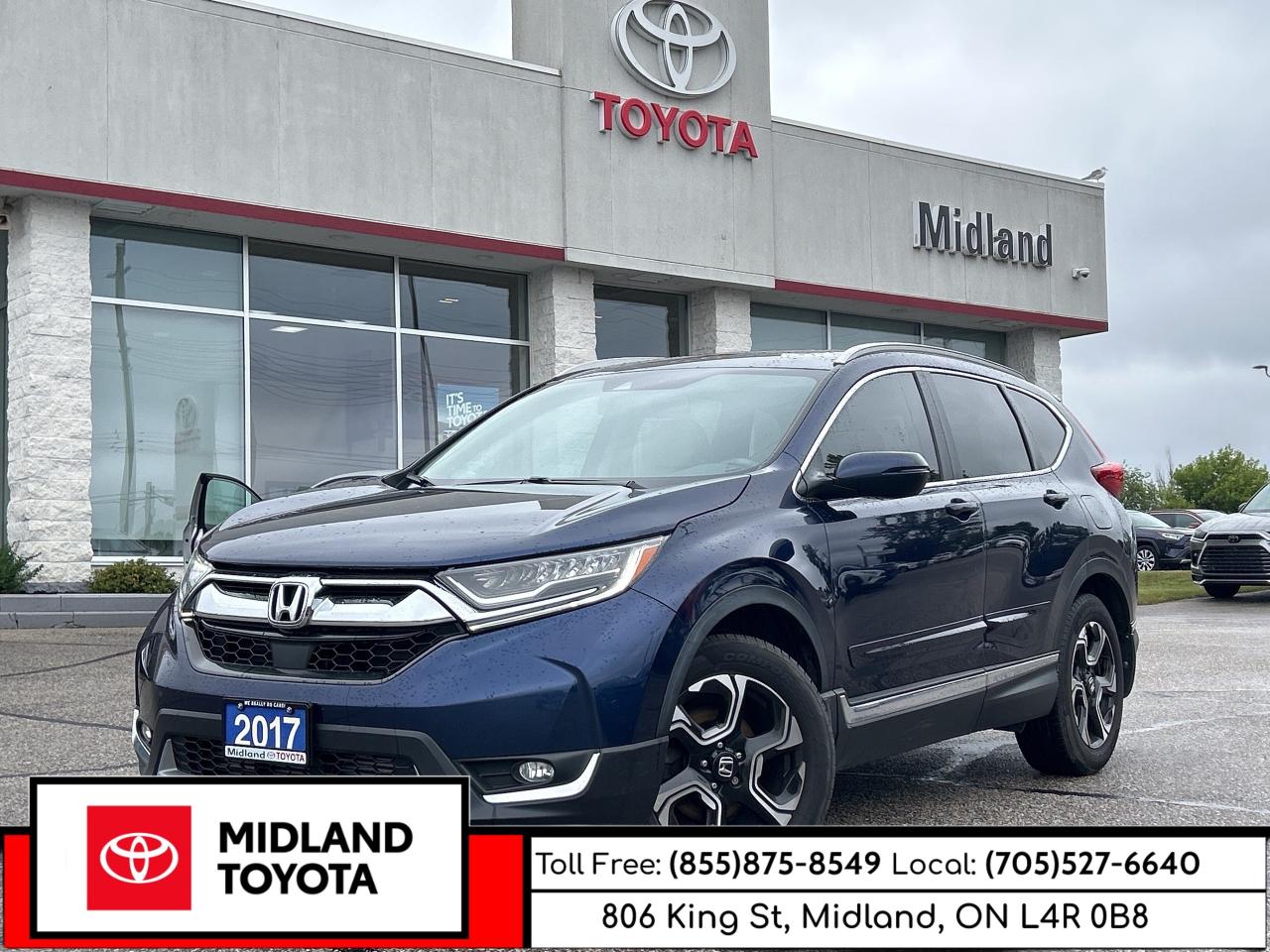 2017 Honda CR-V Touring   Panoramic Moonroof   Heated Front Seats Photo0