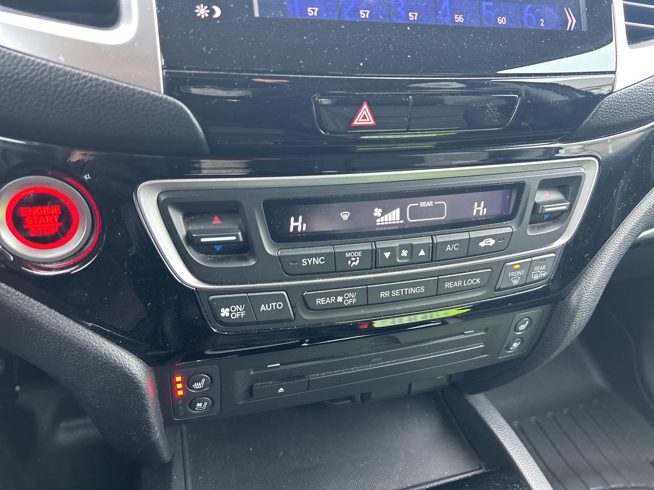 2017 Honda Ridgeline Touring   Power Rear Window   Heated Front Seats Photo