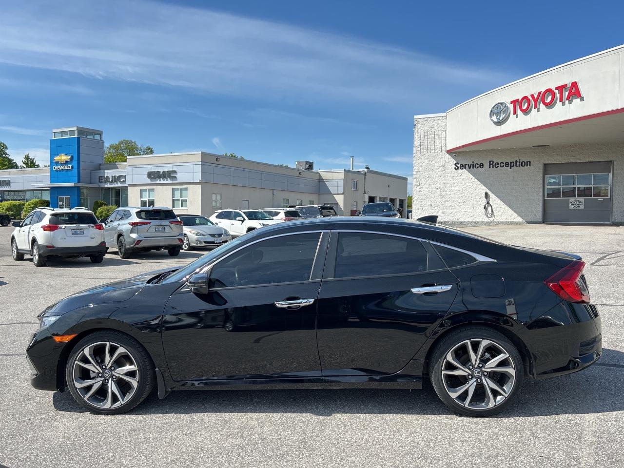 2020 Honda Civic Sedan Touring   Navigation   Leather Interior Photo