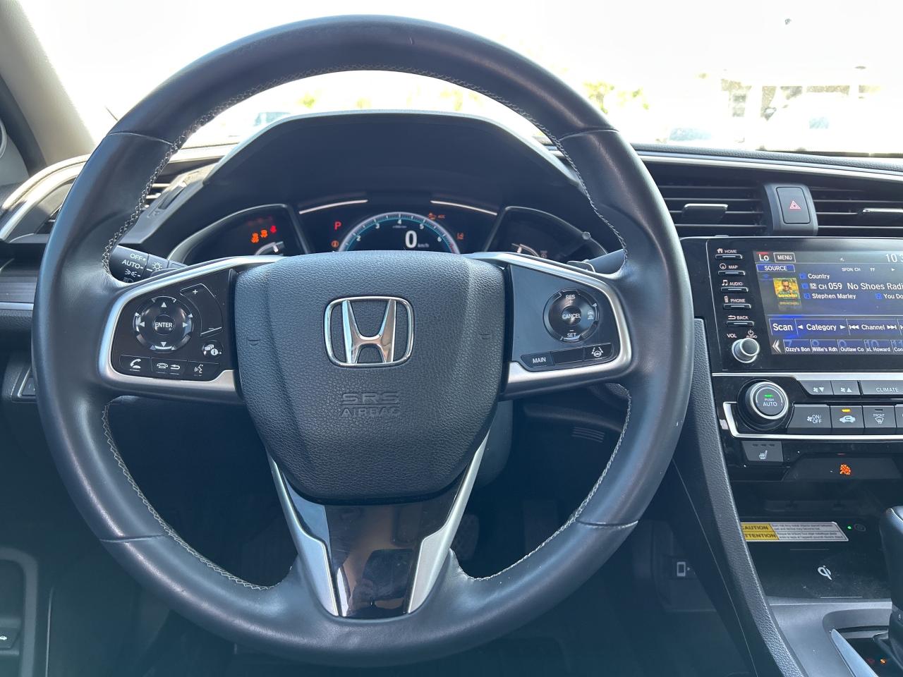2020 Honda Civic Sedan Touring   Navigation   Leather Interior Photo