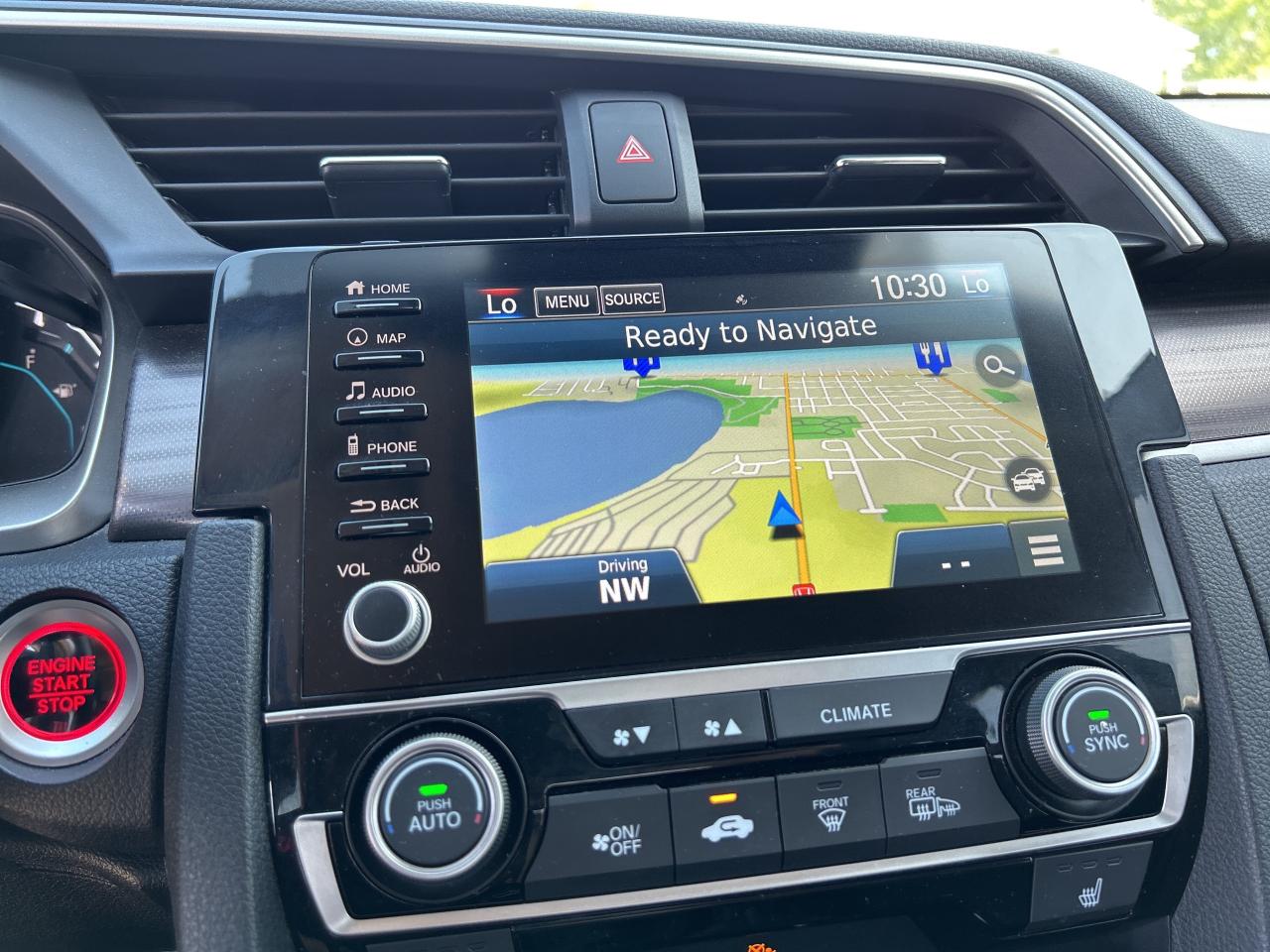 2020 Honda Civic Sedan Touring   Navigation   Leather Interior Photo