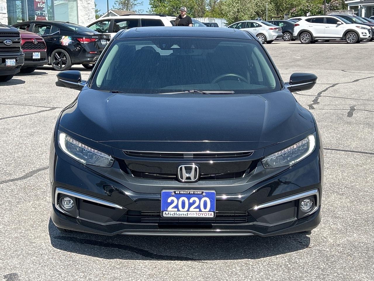 2020 Honda Civic Sedan Touring   Navigation   Leather Interior Photo