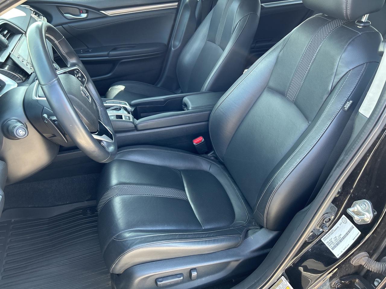 2020 Honda Civic Sedan Touring   Navigation   Leather Interior Photo