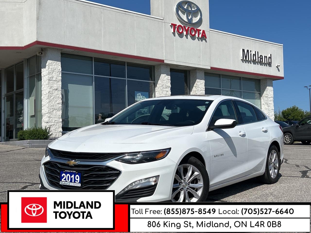 2019 Chevrolet Malibu LT   Leather Interior   Power Moonroof Photo0