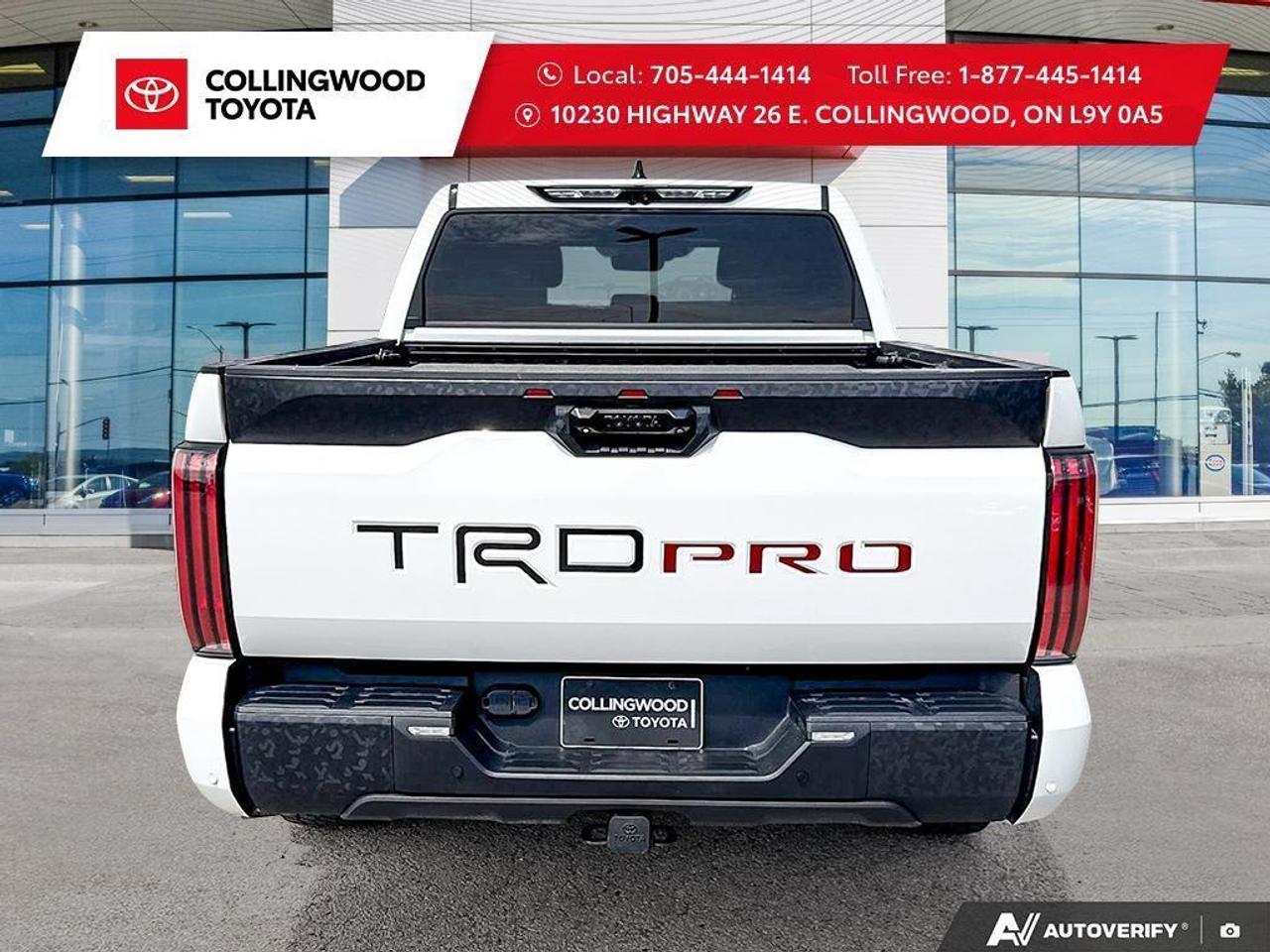 2022 Toyota Tundra *TRD PRO HYBRID* RED LEATHER INT* Photo4