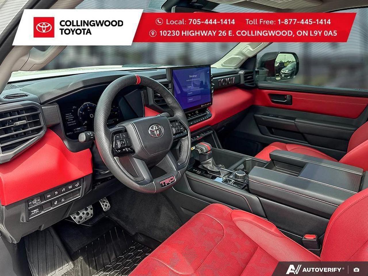 2022 Toyota Tundra *TRD PRO HYBRID* RED LEATHER INT* Photo