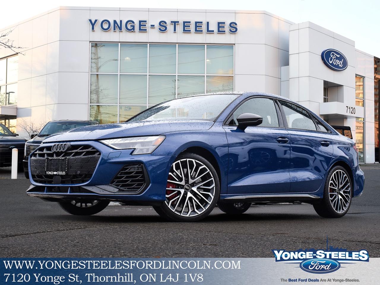 2025 Audi S3 Sedan Technik 2.0 TFSI quattro Fully Loaded! Photo