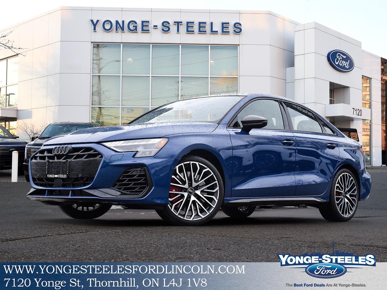 2025 Audi S3 Sedan Technik 2.0 TFSI quattro Fully Loaded! Photo