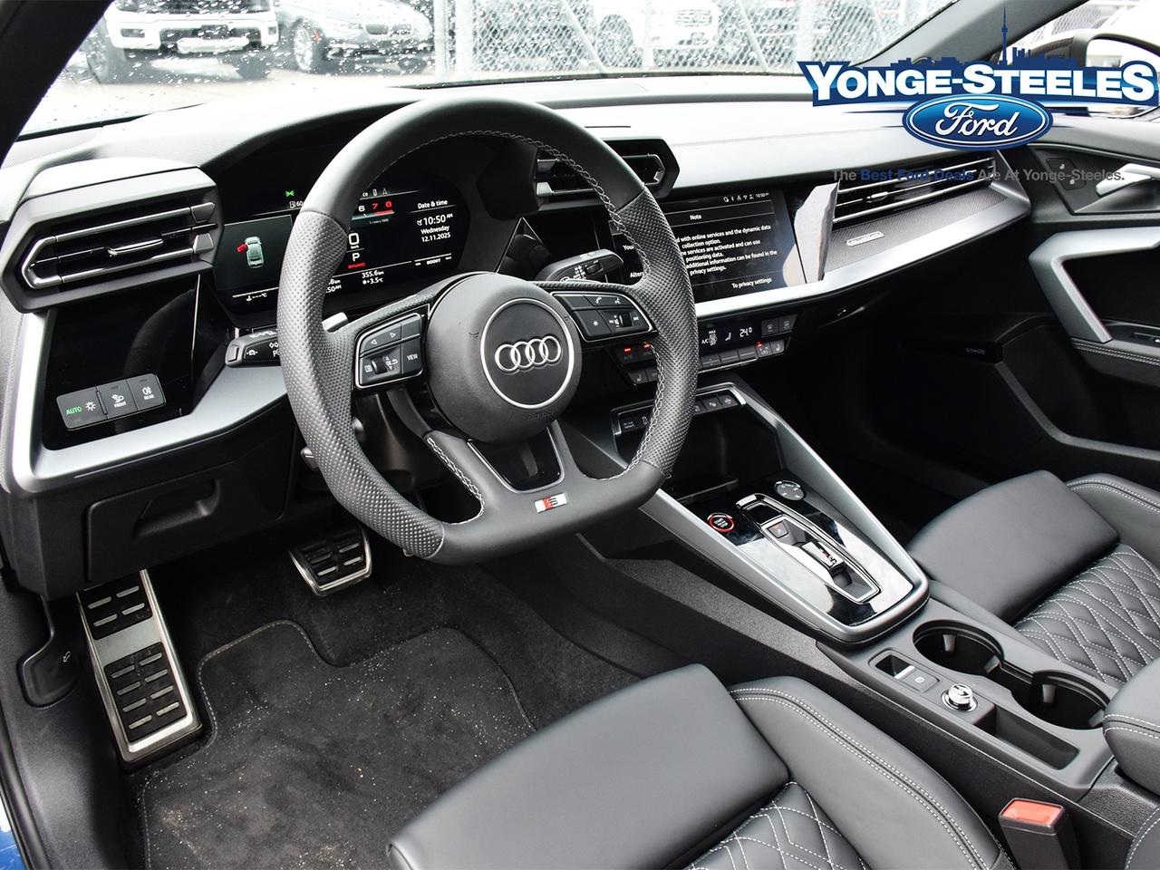 2025 Audi S3 Sedan Technik 2.0 TFSI quattro Fully Loaded! Photo