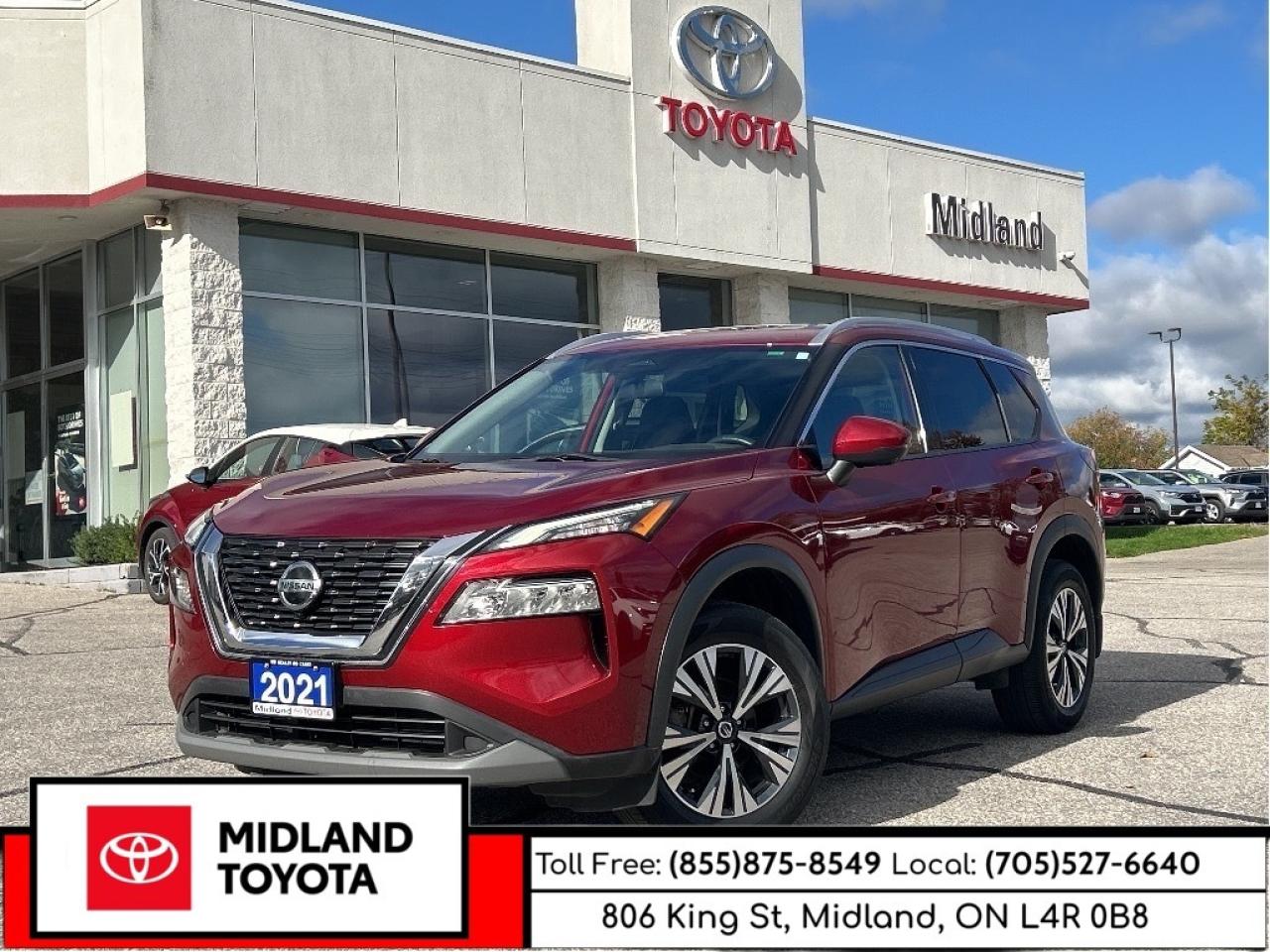 2021 Nissan Rogue AWD SV   ONE PREVIOUS OWNER   Panoramic Moonroof Photo0