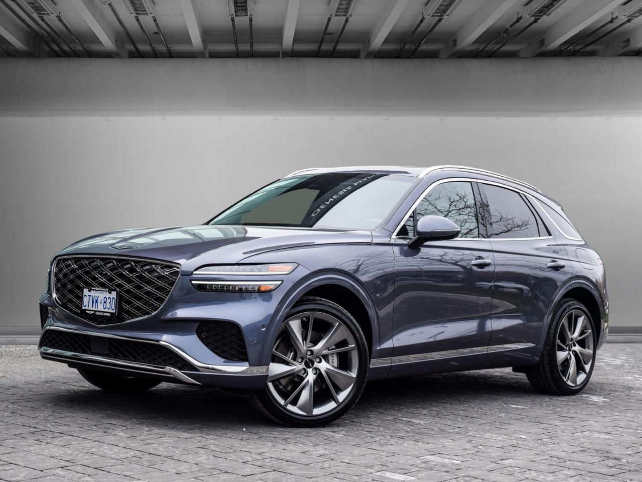 2026 Genesis GV70 2.5T AWD Prestige AWD  Ceres Blue w/Frozen Grey Photo0