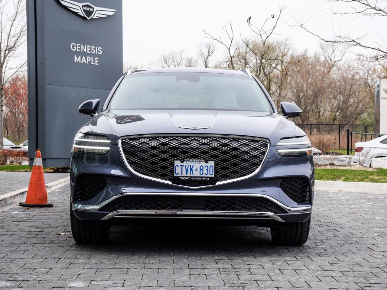 2026 Genesis GV70 2.5T AWD Prestige AWD  Ceres Blue w/Frozen Grey Photo