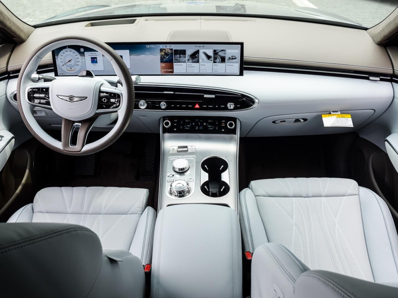 2026 Genesis GV70 2.5T AWD Prestige AWD  Ceres Blue w/Frozen Grey Photo