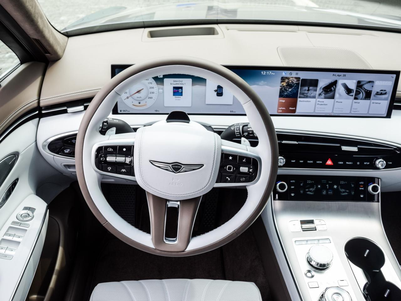 2026 Genesis GV70 2.5T AWD Prestige AWD  Ceres Blue w/Frozen Grey Photo