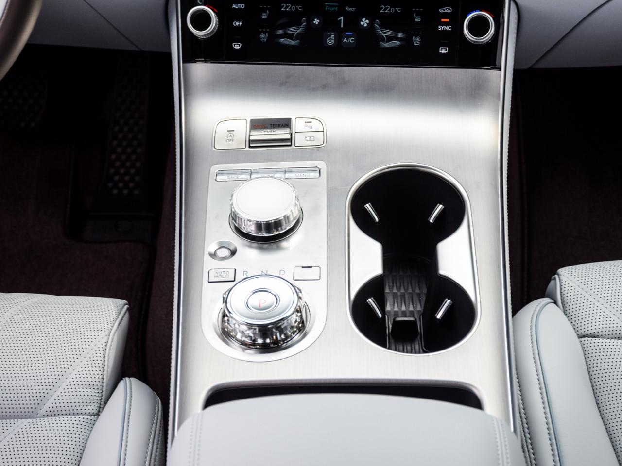 2026 Genesis GV70 2.5T AWD Prestige AWD  Ceres Blue w/Frozen Grey Photo