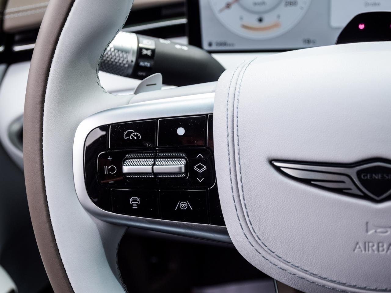 2026 Genesis GV70 2.5T AWD Prestige AWD  Ceres Blue w/Frozen Grey Photo