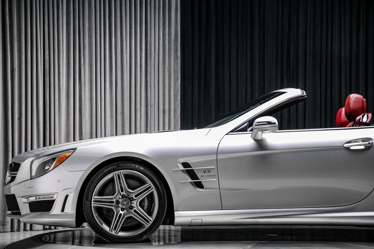 2013 Mercedes-Benz SL-Class SL 63 AMG ROADSTER V8 429HP NOACCDNT REDINT DISTRN Photo