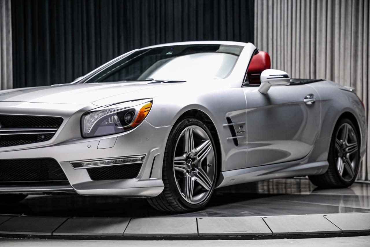 2013 Mercedes-Benz SL-Class SL 63 AMG ROADSTER V8 429HP NOACCDNT REDINT DISTRN Photo