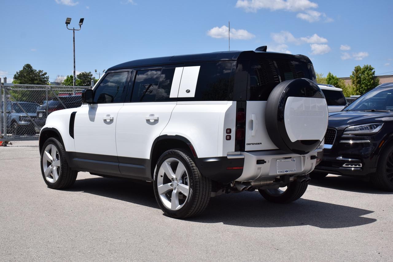 2024 Land Rover Defender 110 P500 SE V8 FUJI WHITE/OYSTER 3,500 KMS ~RARE~ Photo4