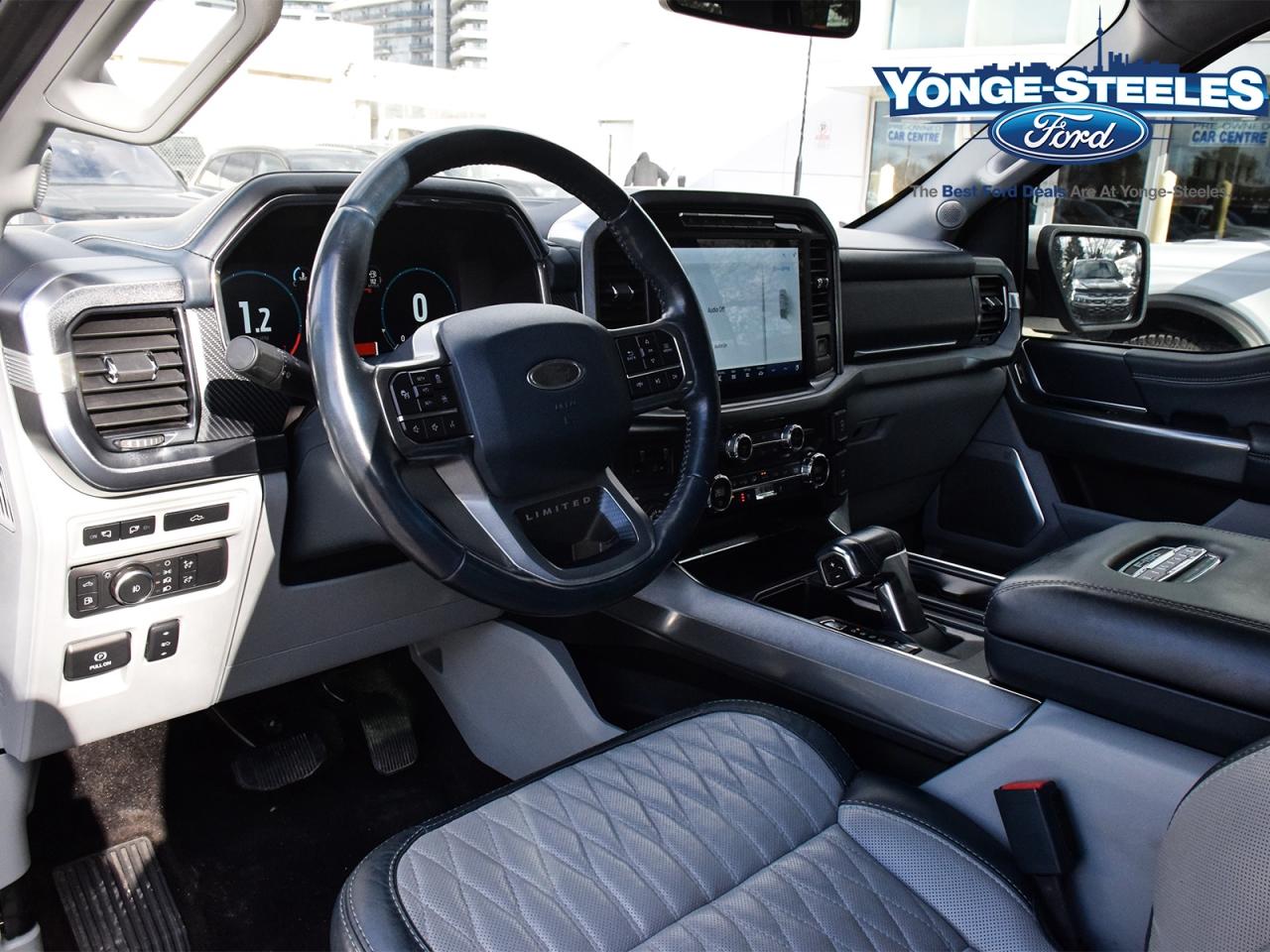 2021 Ford F-150 Limited HYBRID 4WD ADMIRAL BLUE INT GOOD CONDITION Photo