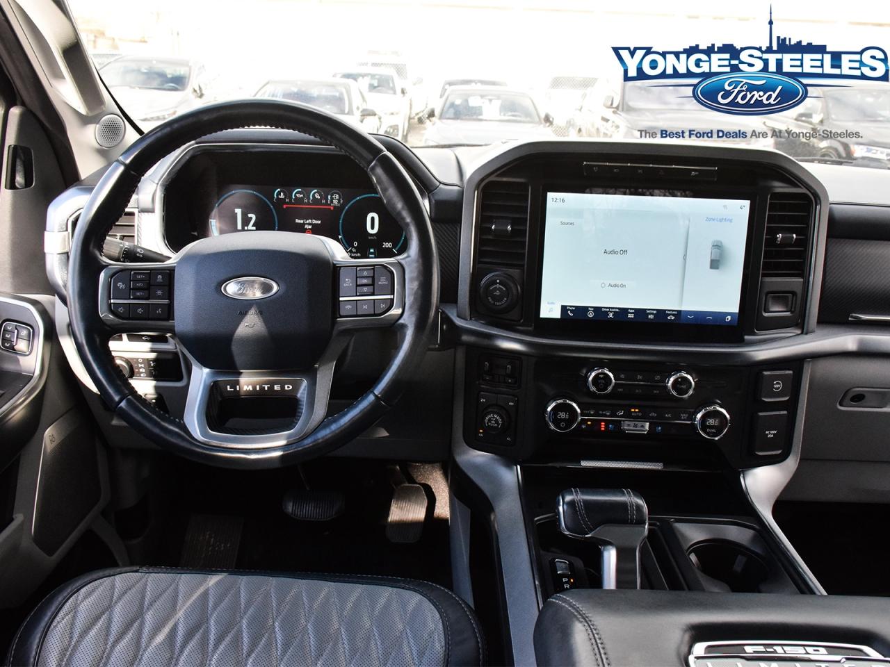 2021 Ford F-150 Limited HYBRID 4WD ADMIRAL BLUE INT GOOD CONDITION Photo