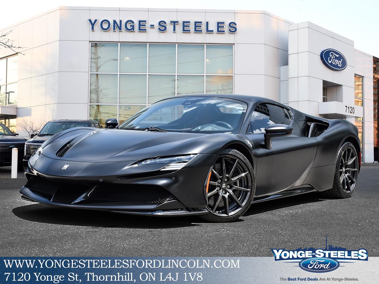 2023 Ferrari SF90 Spider SPIDER NERO ROSS MATTE 1,275 KMS THE ONE TO BUY! Photo