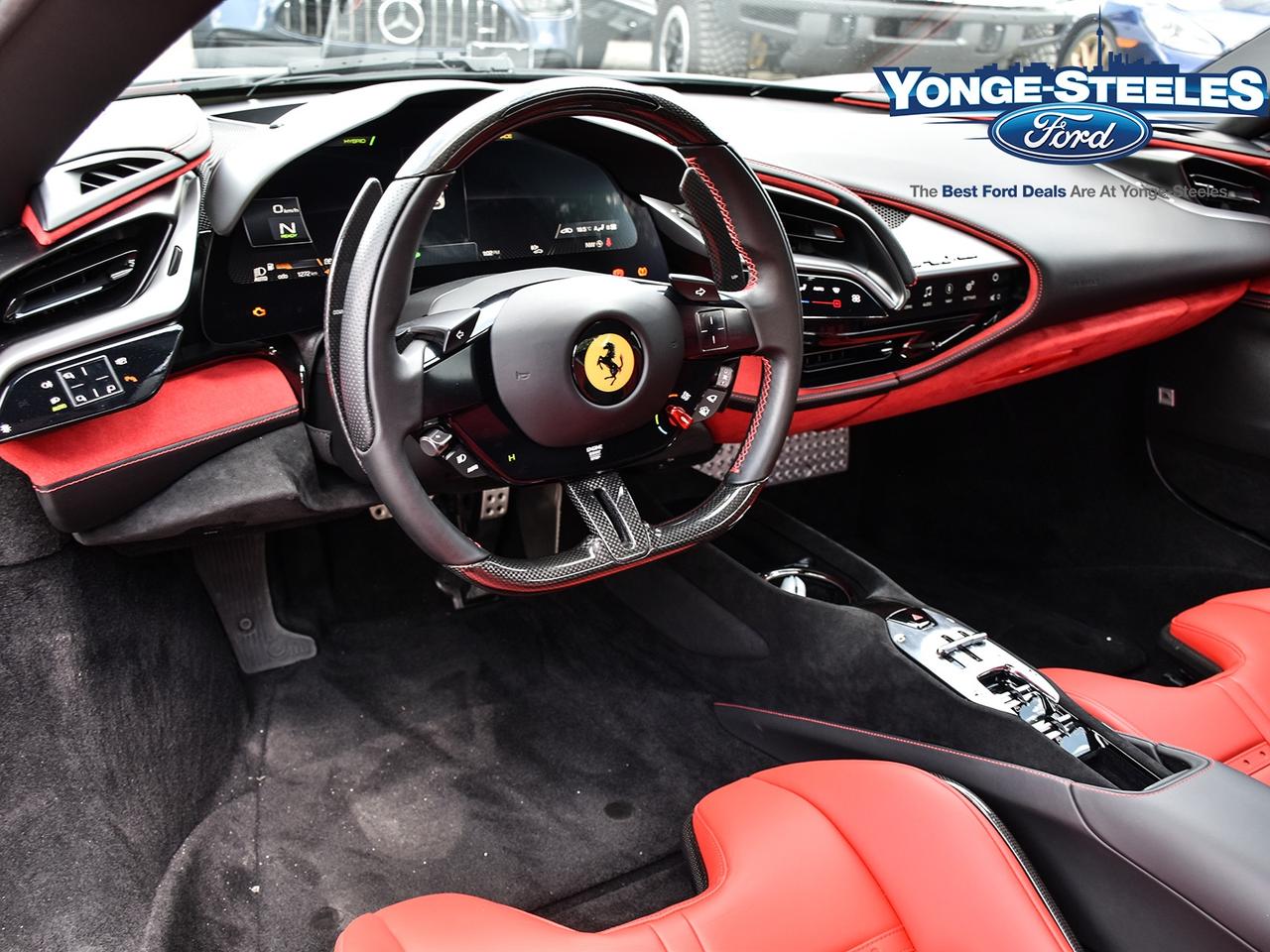 2023 Ferrari SF90 Spider SPIDER NERO ROSS MATTE 1,275 KMS THE ONE TO BUY! Photo