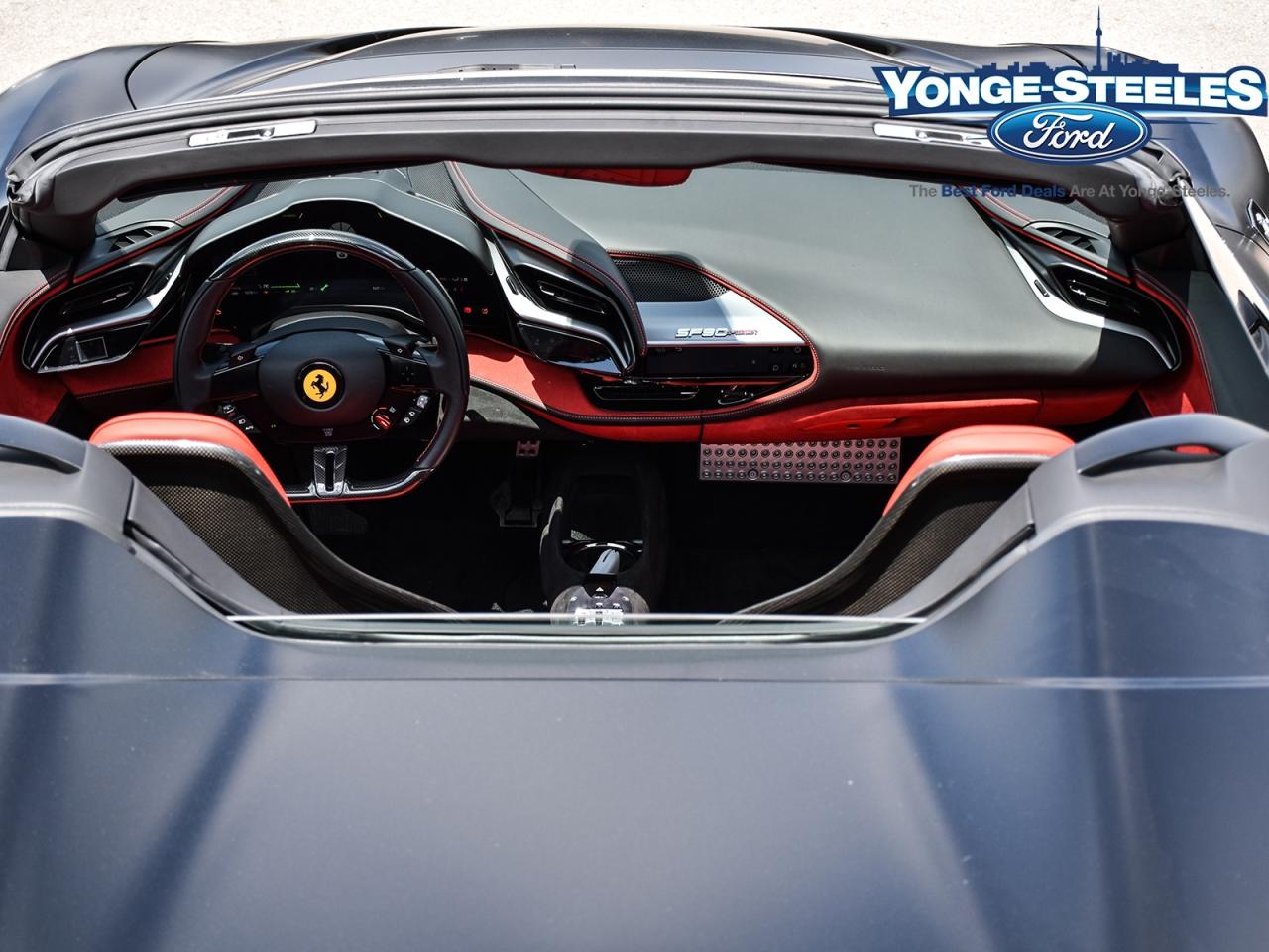 2023 Ferrari SF90 Spider SPIDER NERO ROSS MATTE 1,275 KMS THE ONE TO BUY! Photo
