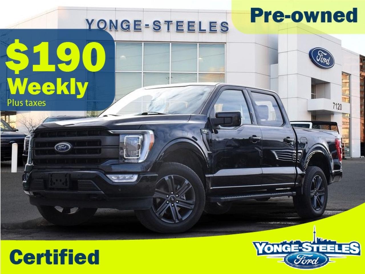 2023 Ford F-150 LARIAT 2.7L ONE OWNER NO ACCIDENT EXCLNT CONDITION Photo0