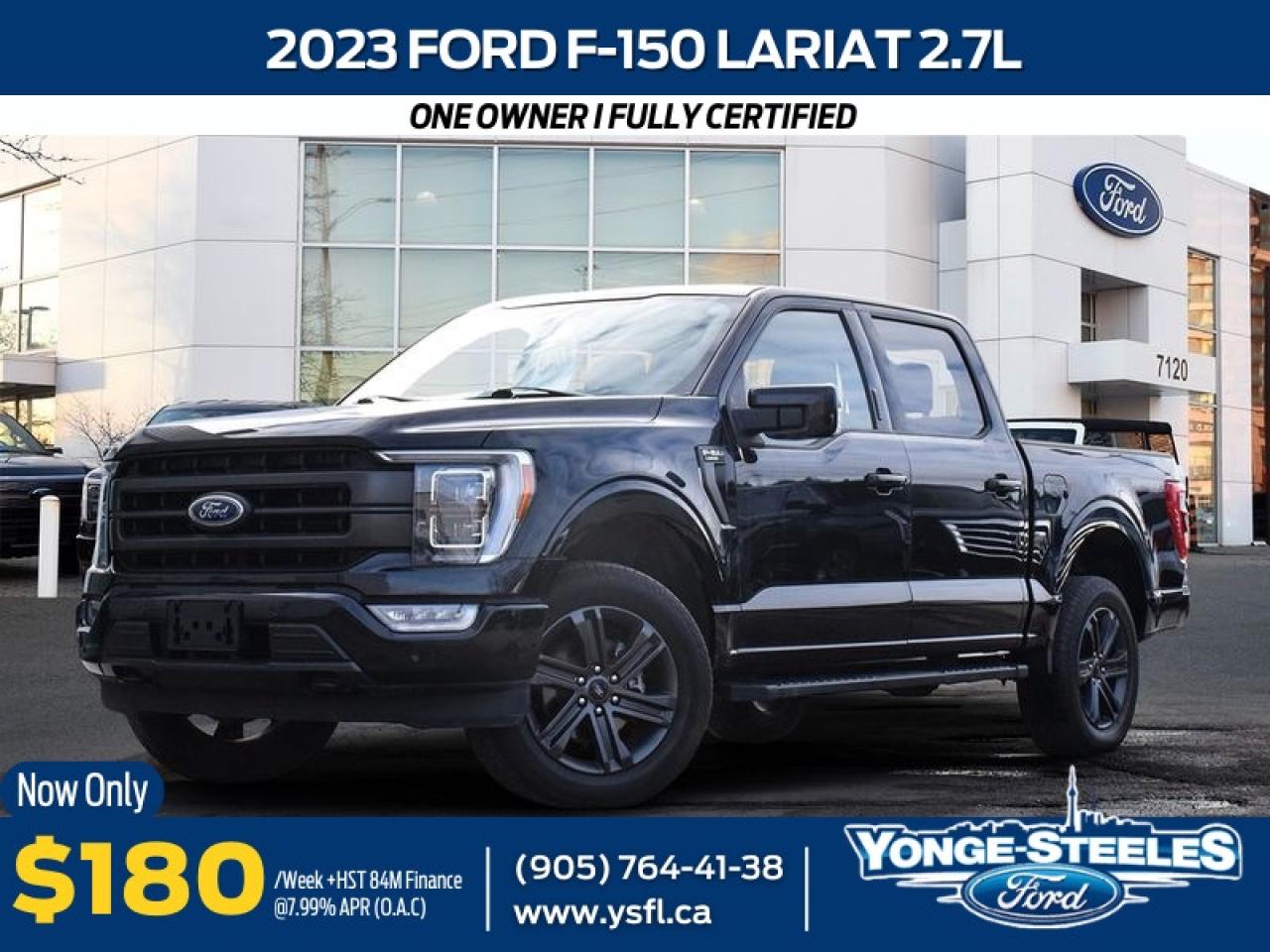 2023 Ford F-150 LARIAT 2.7L ONE OWNER NO ACCIDENT EXCLNT CONDITION Photo