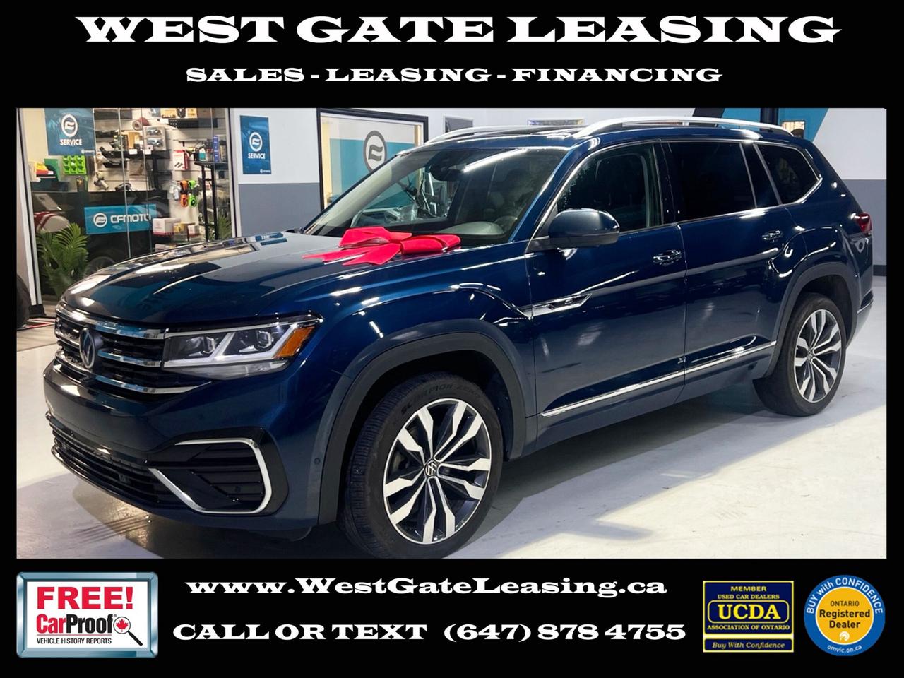 2023 Volkswagen Atlas EXECLINE  R-LINE   NO ACCIDENT   PANO ROOF   NEW B Photo