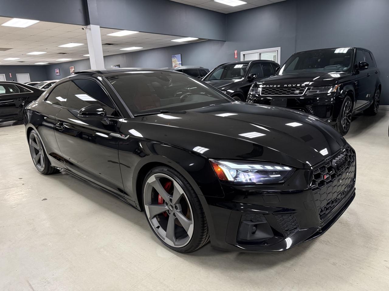 2020 Audi S5 Coupe Technik 3.0 TFSI quattro**BLACK OPTICS**WOW RED IN Photo