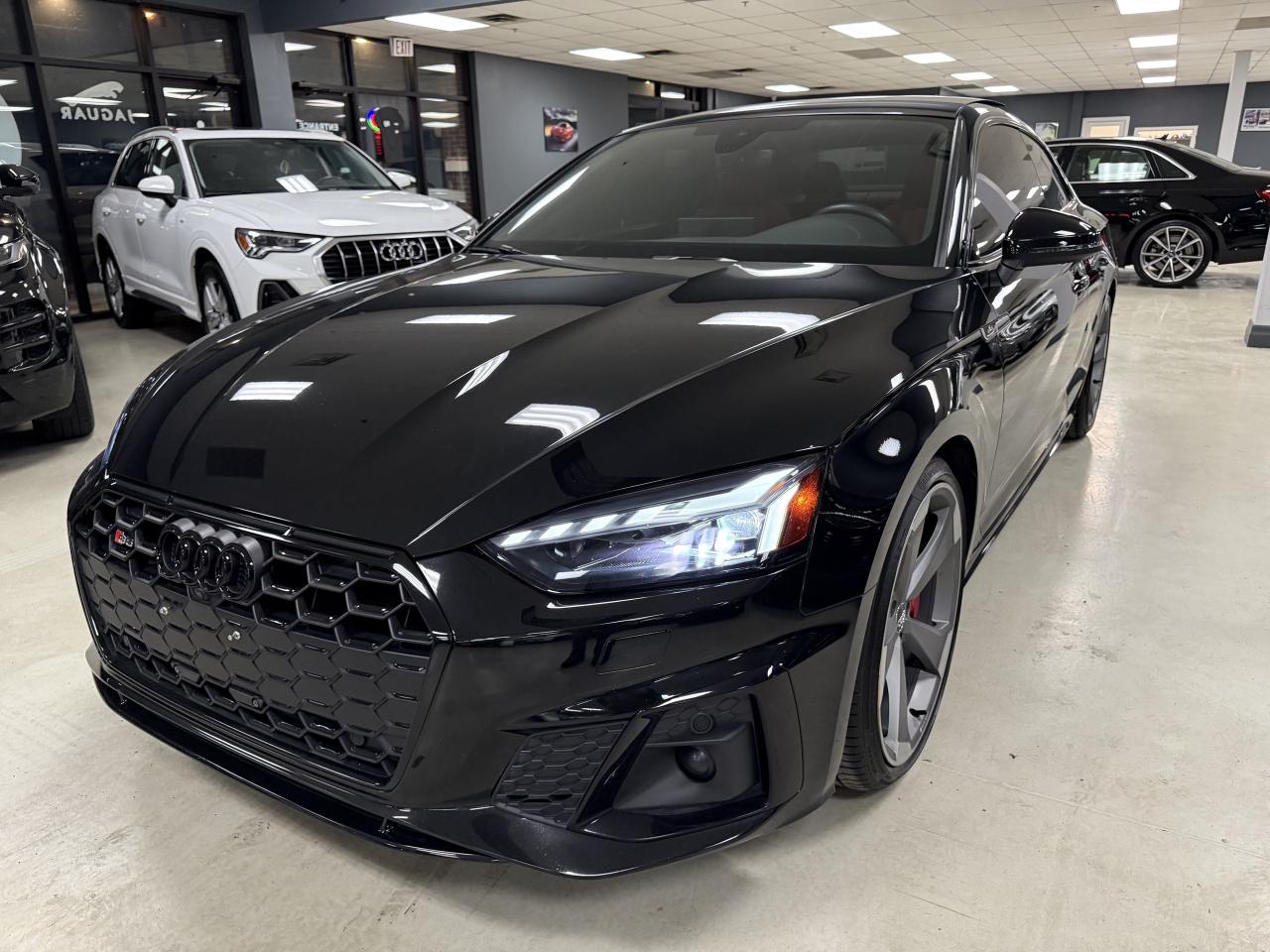 2020 Audi S5 Coupe Technik 3.0 TFSI quattro**BLACK OPTICS**WOW RED IN Photo