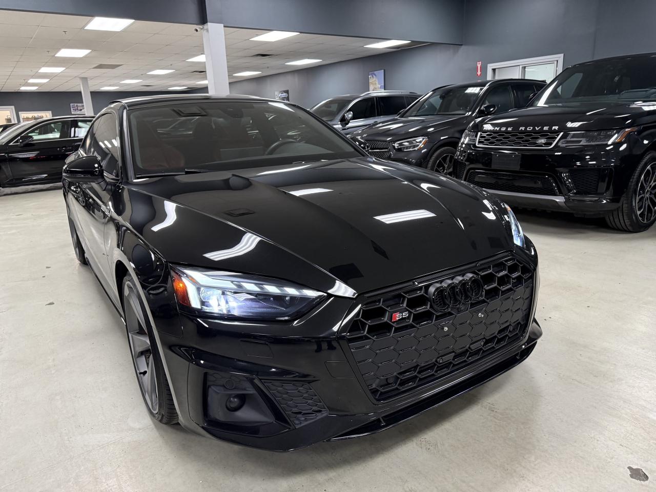 2020 Audi S5 Coupe Technik 3.0 TFSI quattro**BLACK OPTICS**WOW RED IN Photo