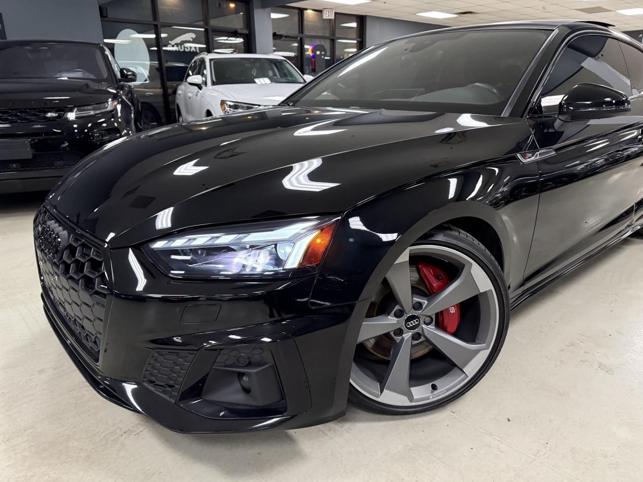 2020 Audi S5 Coupe Technik 3.0 TFSI quattro**BLACK OPTICS**WOW RED IN Photo
