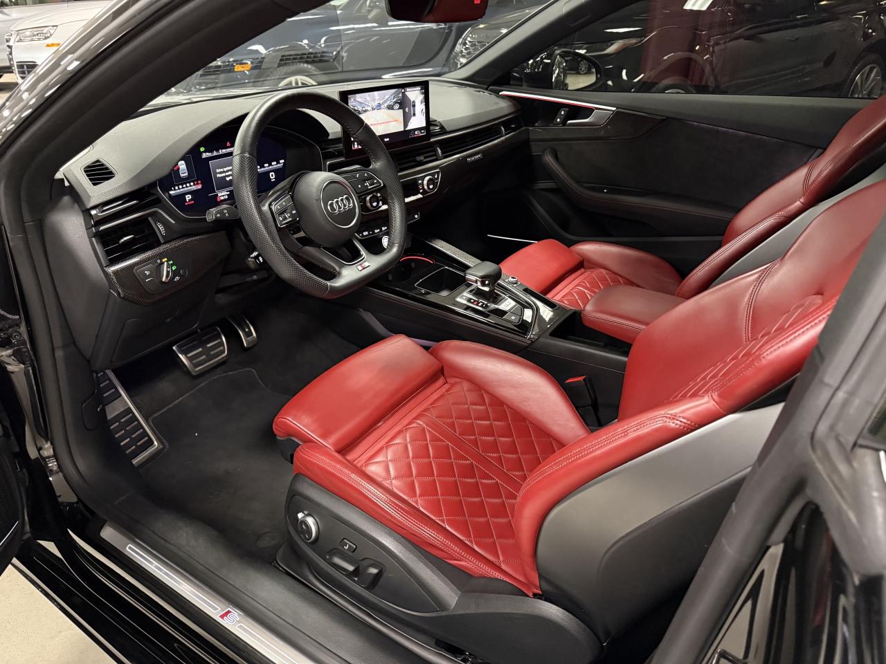 2020 Audi S5 Coupe Technik 3.0 TFSI quattro**BLACK OPTICS**WOW RED IN Photo