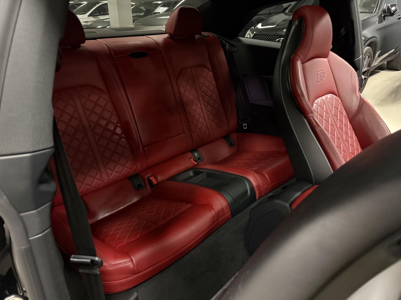 2020 Audi S5 Coupe Technik 3.0 TFSI quattro**BLACK OPTICS**WOW RED IN Photo