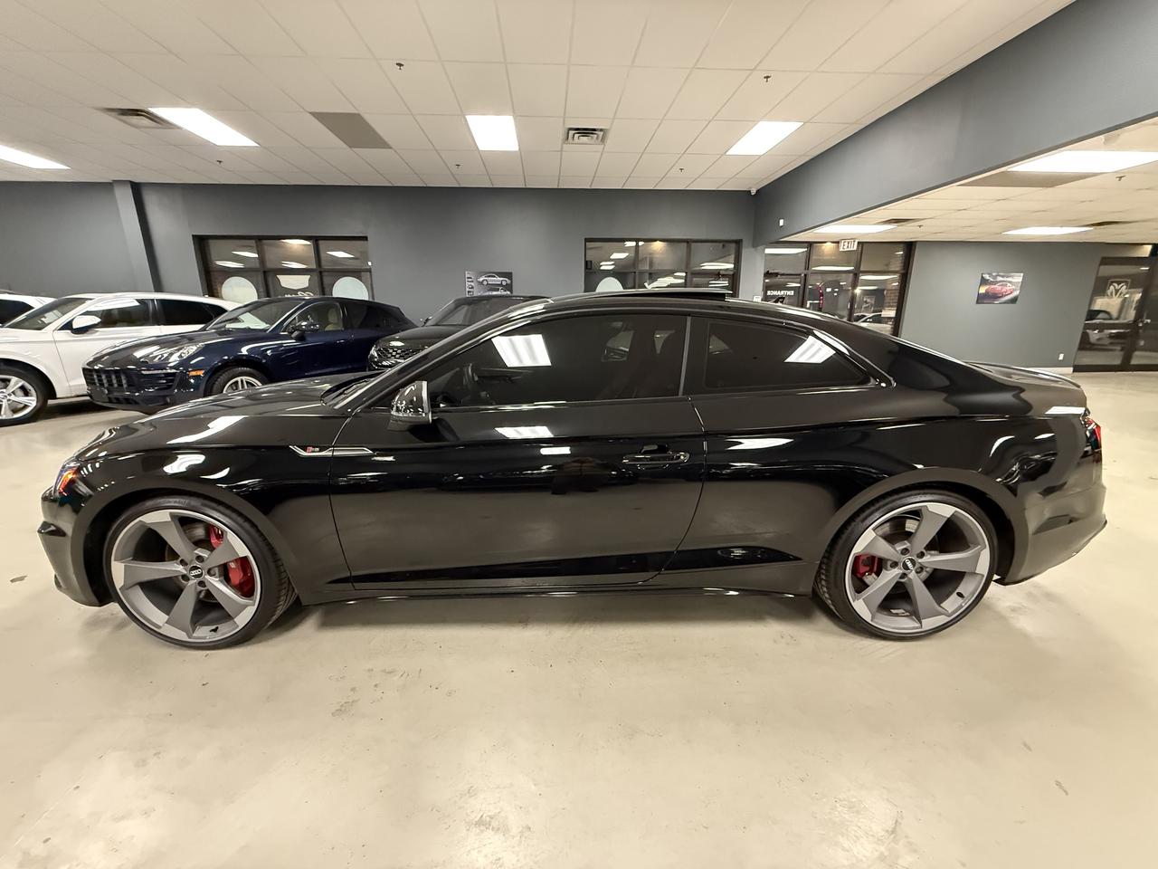 2020 Audi S5 Coupe Technik 3.0 TFSI quattro**BLACK OPTICS**WOW RED IN Photo
