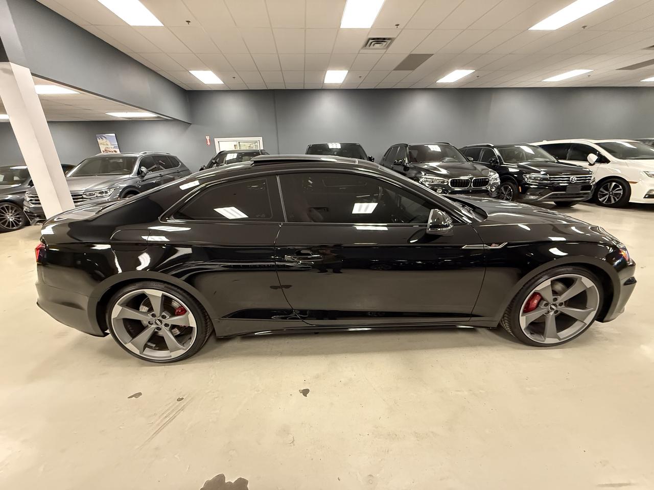 2020 Audi S5 Coupe Technik 3.0 TFSI quattro**BLACK OPTICS**WOW RED IN Photo