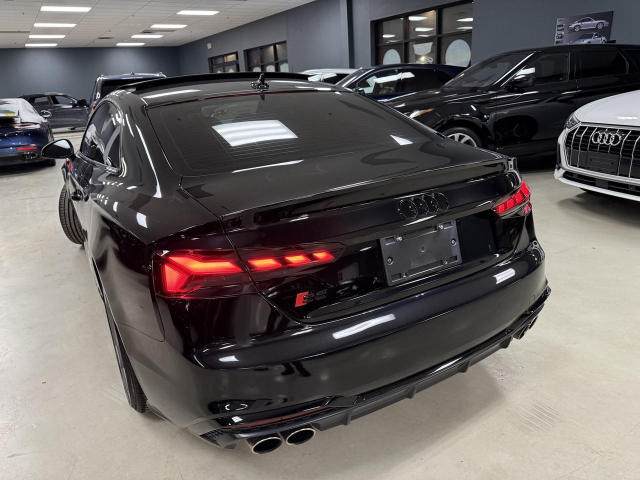 2020 Audi S5 Coupe Technik 3.0 TFSI quattro**BLACK OPTICS**WOW RED IN Photo